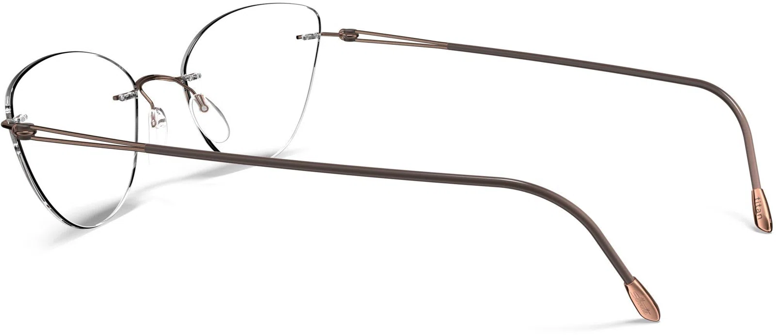 Silhouette Lite Spirit Demo Rimless 5569 Eyeglasses - view 30